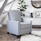 Flash Furniture Light Gray Push Back Recliner - Accent Nail Trim BO-BS7003-LGY-GG - alternate 1